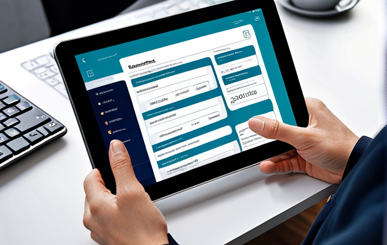 은행 서비스 디지털 전환 - Family Using Laptop for Online Payment**

"A family (mother, father, and child) gathered around a la...
