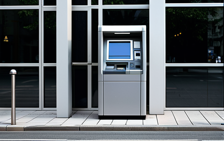 은행 이용 시 유의사항 - **

"A family-friendly scene depicting a mother and child, fully clothed in modest attire, happily u...