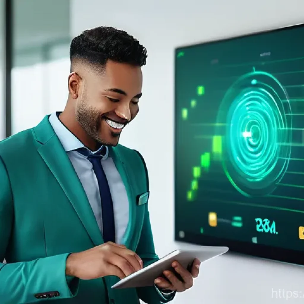 금융권 인공지능 활용 - **Prompt 1: Seamless AI-Powered Banking Experience**
A vibrant, modern image of a diverse young ...